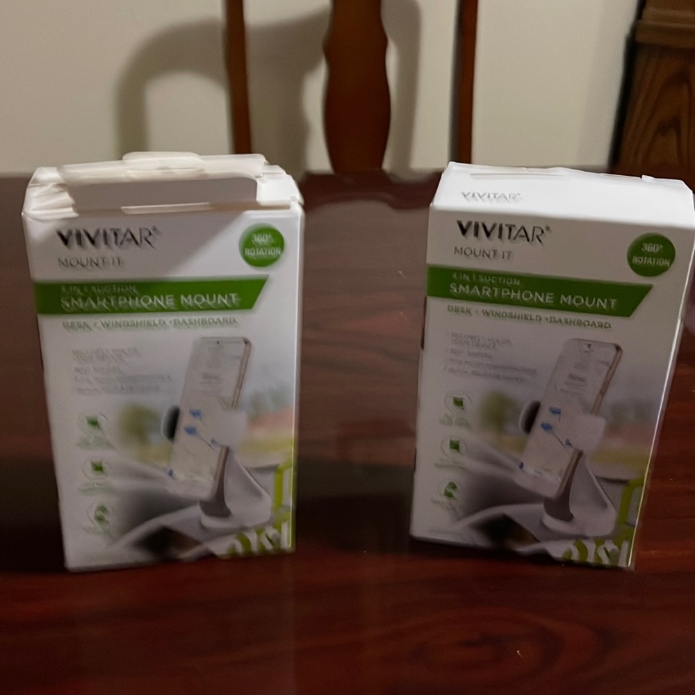 Smartphone mounts. New